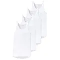 Schiesser Original Classics Feinripp Unterhemd - 005121 - 4er Spar, White, 8