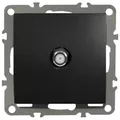 Antennendose SAT QUADRA schwarz