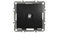 QUADRA SAT Antennendose TYP F schwarz matt QR-B-SAT