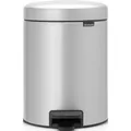 Brabantia Treteimer NewIcon 5, Metallic Grey