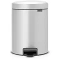Brabantia Abfalleimer, Grau, Kunststoff, 5 L, 20.5x29.1x27.2 cm, Küchen, Küchenausstattung, Mülleimer