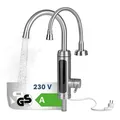 Elektrische Edelstahl Armatur plus integrierter Durchlauferhitzer | Wasserhah...