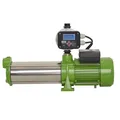 CHM GmbH® Kreiselpumpe 1,5 Kw Edelstahl 8400 L/h, 8,5 Bar mit einstellb. elektr. Druckschalter Gartenpumpe