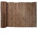 KARAT Baumrindenmatte - Dekorativer Sichtschutz für Balkon und Garten aus Baumrindenstreifen - 150 x 300 cm