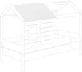 PAIDI Spielbett-Dachelement TINY HOUSE, (Set, 2er-Set), individuell verstellbar, patentierter PAIDI-Sicherheitsverschluss