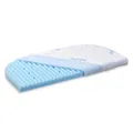 Das babybay Original-Beistellbett mit der Medicott Wave-Matratze passt z