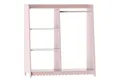 en.casa Garderobenständer, für Kinder »Vestnes« 90 x 80 x 38 cm Cotton Candy / Weiß