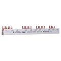 Hager KDN363F Phasenschiene mit Gabelanschluss 10qmm 63A LS 3 polig 12 Module