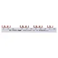 Hager LS Phasenschiene KDN363F 3-polig Gabel 10mm² 63A 12M
