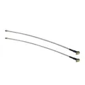 2x Pigtail U.FL-Stecker zu MMCX-Winkelstecker, 14 cm