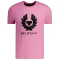 Belstaff T-Shirt Herren Phoenix Retro Logo Tee Regular Fit Großes Phoenix-Motiv mit Belstaff-Branding auf der Brust rosa L