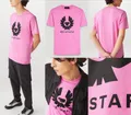 BELSTAFF England 1924 Signature T-Shirt Retro  Phoenix Logo Tee Regular Shirt L