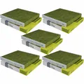 5x MANN-FILTER Biofunctional Innenraumfilter für Allergiker FP 26 009
