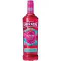 Smirnoff Raspberry Crush | Wodka mit Fruchtgeschmack | erfrischend-volles Aroma | ideal für Cocktails und Longdrinks | meisterhaft destilliert auf englischem Boden | 25% vol. | 700ml Flasche