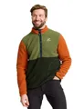 RevolutionRace Canyon Half-Zip Pile Fleece für Herren, Outdoor Teddy Fleecejacken perfekt für Wanderungen und Outdoor-Abenteuer, Teracotta Brown/Cypress, M