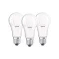 3 Stück LED-Glühbirnen OSRAM E27 100 W Kaltweiß 4000 K matt 3 Stück