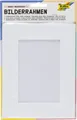 Folia Bilderrahmen aus Pappe, weiß für Format 10x15cm