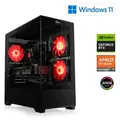 Gaming PC, AMD Ryzen 7 8700F, 4100 MHz, GeForce RTX 5070, 32 GB DDR5 RAM, 1000 GB M.2 SSD, Windows 11 Home, USB 3.2 | M11830H