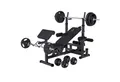 GORILLA SPORTS Kraftstation Kraftstation Universal inkl. 100 kg Kunststoff Gripper Set, (27-tlg)