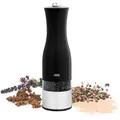 Moulin Poivre/sel Elektrisch - Ade - Küchengeräte - Edelstahl/kunststoff - H 22,5 Cm - Inklusive 6 Aaa-batterien - Schwarz