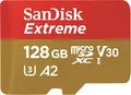 Sandisk SanDisk Extreme 128 GB MicroSDXC (SDSQXAA-128G-GN6AA)