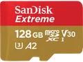 SANDISK Extreme® UHS-I-Karte, Micro-SDXC Speicherkarte, 128 GB, 190 MB/s