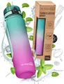 My Vesperbox® Trinkflasche Kinder [750ML] - Wasserflasche Kohlensäure Geeignet & Auslaufsicher - Water Bottle Kids - für Schule & Sport - Kinderflasche für Mädchen & Jungen - inkl. Ersatzdichtung