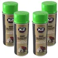 4x ORIGINAL K2 Bremssattellack Spray Brake Caliper Paint Grün 400ml