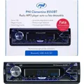 Auto MP3-Player PNI Clementine 8550BT, Front abnehmbar, 4x45w, 12V, 1 DIN, mit SD, USB, AUX, Cinch
