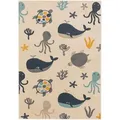 Lytte Kinderteppich, Mehrfarbig, Textil, Tiere, Rechteckig, 80x150 cm, Oeko-Tex® Standard 100, wasserabweisend, Teppiche & Böden, Teppiche, Teppich Kinderzimmer