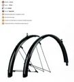 SKS Schutzblech  Bluemels Basic 20" 60mm Set schwarz glanz