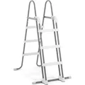 INTEX 28075 - Sicherheitsleiter für Pools (Höhe 91 und 107cm, Stufen entfernbar)