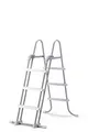 Intex Sicherheitsleiter 28075, für Pools von 91 - 107 cm Höhe, grau