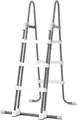 Intex Sicherheitsleiter 28075 Poolleiter Grau Höhe 91-107cm Einstiegsleiter Pool