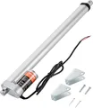 VEVOR 1500N Linear Actuator DC 12V Linearantrieb IP54 Elektrischer Linearmotor 400mm Hublänge Geräuschpegel 60dB Elektrische Türöffner 5mm/s Fahrgeschwindigkeit Lineartechnik Verstellantrieb