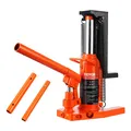 VEVOR Hydraulischer Wagenheber Zehenschutz Oberseite 5/2,5t Griff Wagenheber