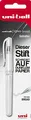uni-ball 146895 - Gelroller Signo UM-153, Spitze: 0,6 mm, weiß, 1 Stück