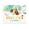 merci Finest Selection Coconut Collection – 1 x 250 g – Erlesene Schokoladen-Spezialitäten mit Kokos – Gefüllte Pralinen in Limited Edition
