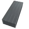 Mondeer Trapezbleche, 12 Stück Wellblechplatten für dach, 115 x 45 cm = 6m², Geeignet für Carportdächer und Gewächshäuser,Wetterfest, 0,3 mm dick, einfach zu montieren, Grau.