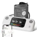 Withings BPM Vision Oberarm-Blutdruckmessgerät (Smartes Blutdruckmessgerät, bis zu 8 Personen können ihre Messwerte mit der (Withings-) App erfassen, 2,8 Zoll LCD-Farbbildschirm, TripleTrust-Messung, FlexiFit Manschette, einfache Blutdruckmessungen und E