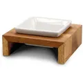 Wolters Futternapf Futterstation Meshidai Einzelnapf True teak 1300 ml