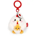 Legami Plüsch-Schlüsselanhänger - Super Soft! - Tiny "Hen"
