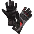 Modeka Panamericana Damen Motorradhandschuhe, schwarz-rot, Größe L