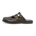 El Naturalista für Damen. 258701101005_001 Ledersandalen N5870 Arenisca schwarz (42), Wohnung, Keine, Lässig