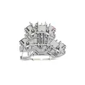 50 Stk. WAGO GmbH & Co. KG Doppelstockklemme 2000-2201/352-000