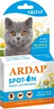 2 X ARDAP Spot-On Katzen Floh- & Zeckenschutz MHD 08/2024)