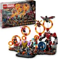 LEGO® Avengers: Endgame Letzter Showdown (76323), LEGO Super Heroes Konstruktionsspielsteine, (621 St), Made in Europe