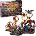 LEGO ǀ Marvel Avengers: Endgame Letzter Showdown - Bauspielzeug mit 10 Minifiguren, darunter Captain America, Iron Man, Black Panther & Dr. Strang... - Bunt