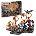 LEGO ǀ Marvel Avengers: Endgame Letzter Showdown - Bauspielzeug mit 10 Minifiguren, darunter Captain America, Iron Man, Black Panther & Dr. Strange - Kreatives Geschenk für Jungen und Mädchen 76323