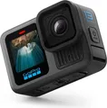 GoPro HERO13 Black Action-Kamera Bundle HB-Series Objektiv-Collection, 27MP, 5.3K, 2,27" Touchscreen, HyperSmooth 6.0 Stabilisierung, TimeWarp 3.0, Wi-Fi, Bluetooth, Sprachsteuerung, ND4, ND8, ND16 + ND32 Schwarz